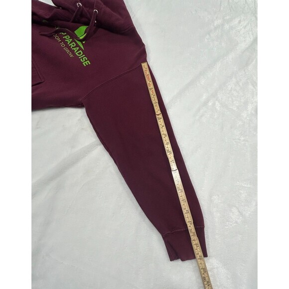 Camp Paradise - Room to Grow - Hoodie Unisex size Small in Maroon - Picture 5 of 6
